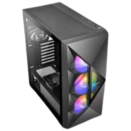 ANTEC DF800 FLUX Mid Tower ATX RGB Tempered Glass side