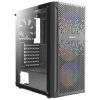 Antec NX290 Mid Tower Tempered glass side
