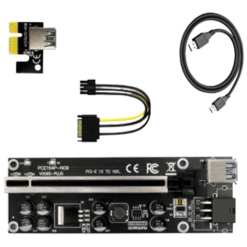 PCIe x1 to x16 Powered Extender Riser