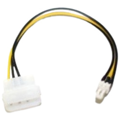 כבל Molex male to 3pin fan